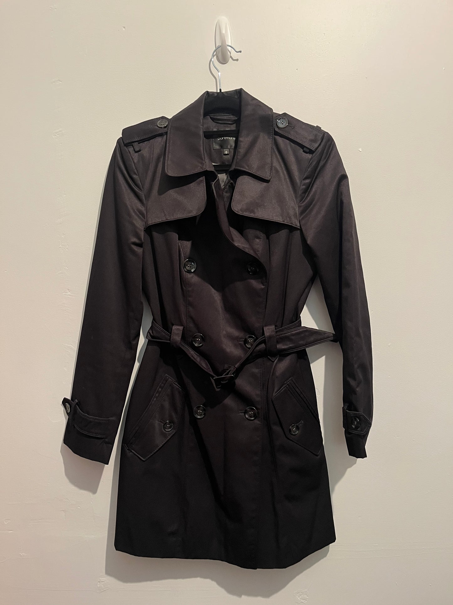 Portmans Coat - Size 8